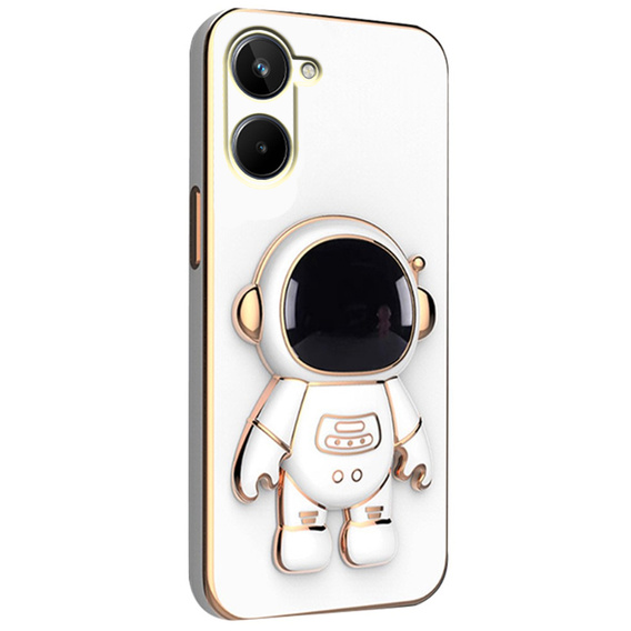 Obal na mobil pre Realme 10 4G, Astronaut, biele