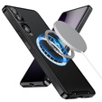 Ochranné puzdro na fotoaparát pre Sony Xperia 1 V, CamShield MagSafe, transparentné / čierne