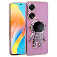 Obal na mobil pre Oppo A38 4G / Oppo A18 4G, Astronaut, fialové