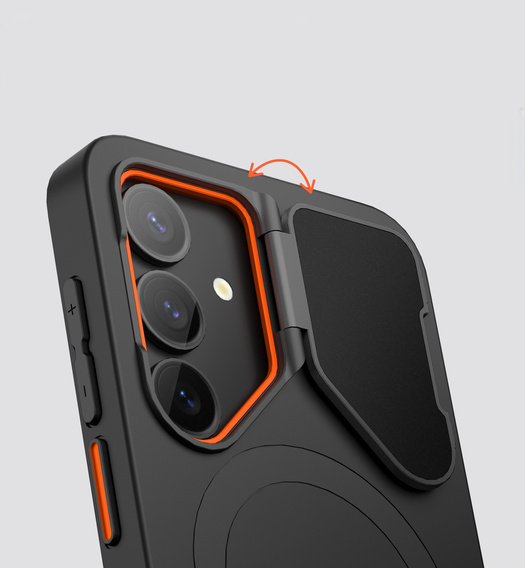 Puzdro pre Samsung Galaxy S25, Suritch Shockproof, pre MagSafe, čierne