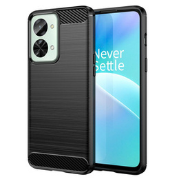 Obal na mobil pre OnePlus Nord 2T 5G, Carbon, čierne