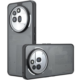 Obal na mobil pre Nothing Phone 3A Pro, Fusion Hybrid, transparentné / čierne