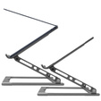 Hliníkový stojan na notebook, ERBORD ProDesk Stand, sivý