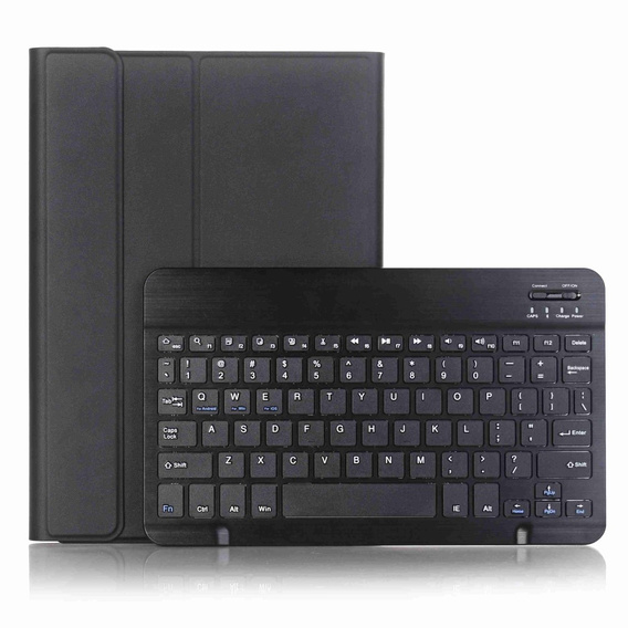Puzdro + klávesnica iPad 10.9 2022 10 Gen, Pen Slot, čierne
