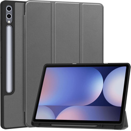Puzdro pre Samsung Galaxy Tab S10 Ultra, Smartcase s priestorom pre stylus, sivé