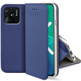 Klapkové puzdro pre Xiaomi Redmi 10C, Wallet Smart Magnet, modré