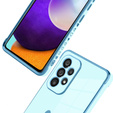 Obal na mobil pre Samsung Galaxy A52/A52S, Electro heart, modré