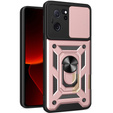 Obal na mobil pre Xiaomi 13T / 13T Pro, CamShield Slide, ružové rose gold
