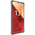 IMAK Obal na mobil pre Xiaomi Redmi Note 13 Pro 4G / Xiaomi Redmi Note 14S / Xiaomi Poco M6 Pro 4G, Dropproof, transparentné / čierne