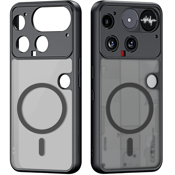 Puzdro pre Nothing Phone 3 5G, pre MagSafe, ERBORD Matt Case, čierny