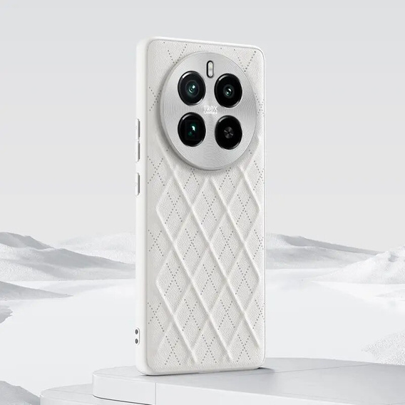 Puzdro pre Realme 12 Pro 5G / 12 Pro+ 5G, Rhombus, biele