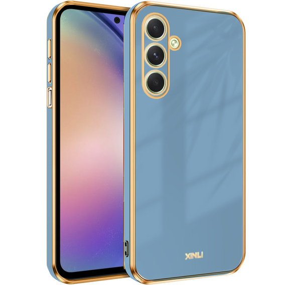 Puzdro pre Samsung Galaxy A54 5G, Glamour CamShield, modré
