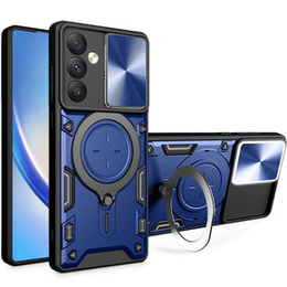 Pancierované puzdro pre Samsung Galaxy A54 5G, CamShield Slide, modré