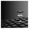Puzdro + klávesnica iPad 10.9 / Air 2020/2022/2024 / Pro 11 2020/2021/2022 , NILLKIN Bumper Link Keyboard Case, čierne