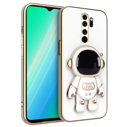 Obal na mobil pre Xiaomi Redmi Note 8 Pro, Astronaut, biele