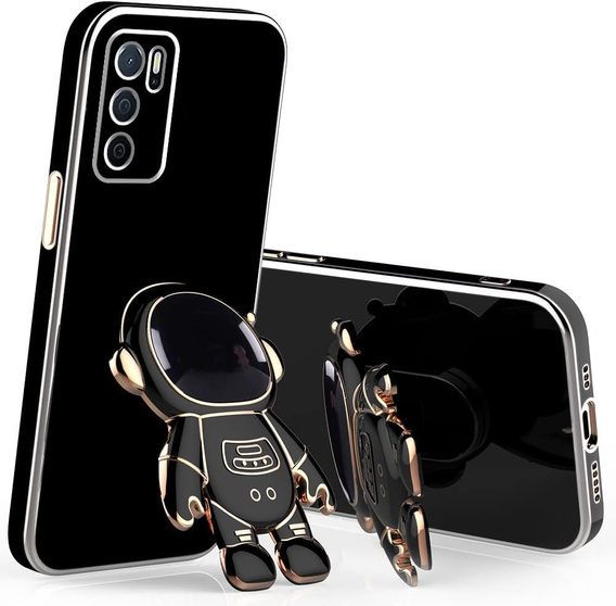 Obal na mobil pre Oppo A95 5G, Astronaut, čierne