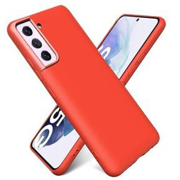 Obal na mobil pre Samsung Galaxy S21+ Plus, Silicone Lite, červené