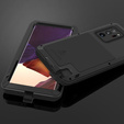 Love Mei Obal na mobil pre Samsung Galaxy Note 20 Ultra, armored without glass, čierne