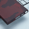 Puzdro pre Samsung Galaxy S24 Ultra, Aramid Fiber MagSafe, červené