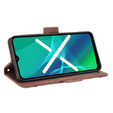 Klapkové puzdro pre Samsung Galaxy A13 4G, Card Slot, hnedé