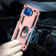 Pancierované obal na mobil pre Motorola Moto G 5G Plus, Nox Case Ring, ružové rose gold