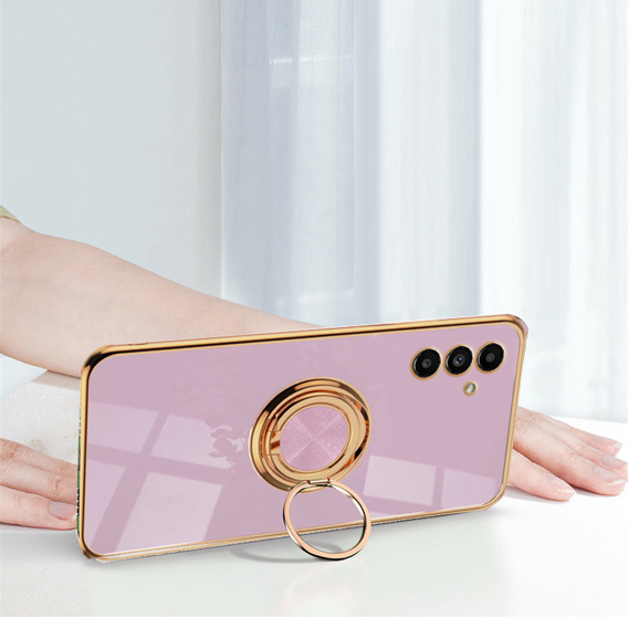 Obal na mobil pre Samsung Galaxy A04S / A13 5G, Electro Ring, fialové