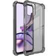 IMAK Obal na mobil pre Motorola Moto G13 4G / G23 4G, Dropproof, transparentné / čierne