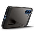 Puzdro Spigen Tough Armor Mag Gunmetal pre Samsung Galaxy S25