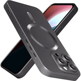 Puzdro pre iPhone 16 Pro Max, ColorMag, pre MagSafe, sivé