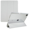 Puzdro pre iPad Pro 12.9" 2022/2021/2020 (6/5/4 gen.), Smartcase Hybrid, so slotom na stylus, sivé