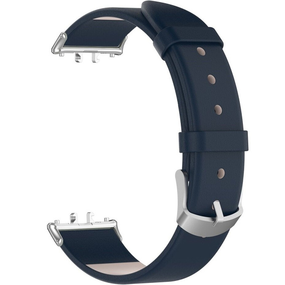 Kožený remienok pre Samsung Galaxy Fit 3, modrý