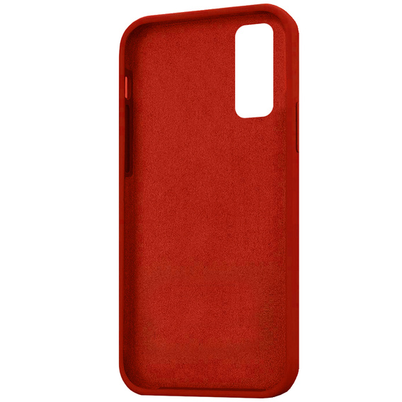 Obal na mobil pre Vivo Y20S / Y11S, Silicone Lite, červené