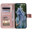 Klapkové puzdro pre Samsung Galaxy A35 5G, Mandala, ružové rose gold