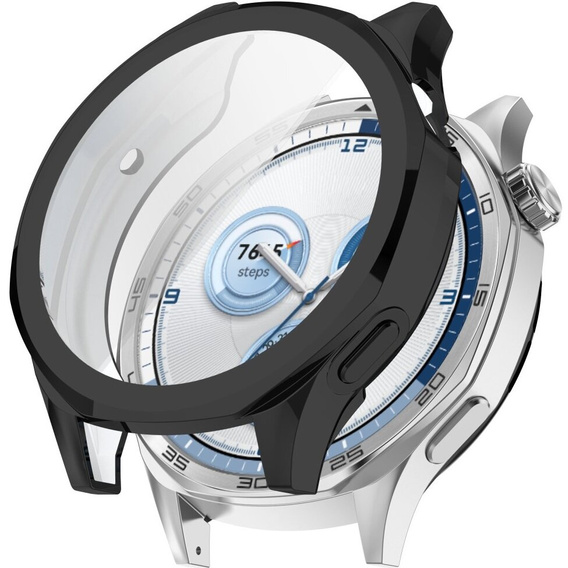 Puzdro 2v1 s ochranou displeja pre Huawei Watch GT 5 46mm, čierne