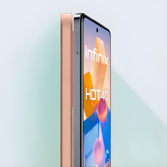 Obal na mobil pre Infinix Hot 40i, Silicone Lite, ružové