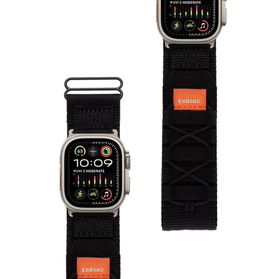 Nylonový remienok ERBORD Runner pre Apple Watch 1/2/3/4/5/6/7/8/9/SE/ULTRA/ULTRA 2 42/44/45/49MM