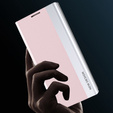 Klapkové puzdro pre Samsung Galaxy S23 Plus, Side Magnetic, ružové