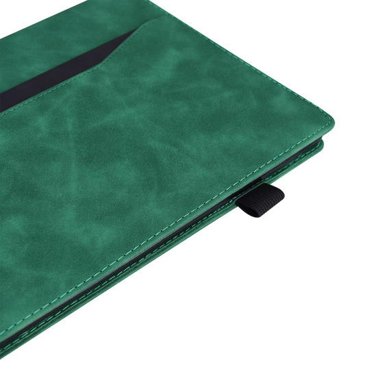 Puzdro pre Xiaomi Pad 6, Classic, s priestorom pre stylus, zelený
