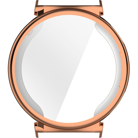 Puzdro 2v1 s ochranou displeja pre Huawei Watch GT 5 41mm, ružové rose gold 