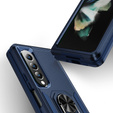 Pancierované obal na mobil pre do Samsung Galaxy Z Fold 4 5G, Nox Case Ring, modré