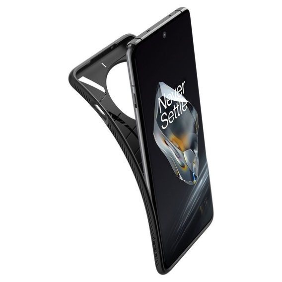 Puzdro Spigen Liquid Air čierne pre OnePlus 12 5G