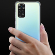 Obal na mobil pre Xiaomi Redmi Note 11 / 11S, Dropproof, priehľadné