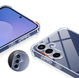 Obal na mobil pre Samsung Galaxy S25 FE, Dropproof, priehľadné