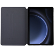 Puzdro pre Samsung Galaxy Tab S9 FE+ Plus, Smartcase s priestorom pre stylus, červené
