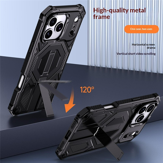 Ochranné puzdro kompatibilné s MagSafe so stojanom pre iPhone 17 Pro