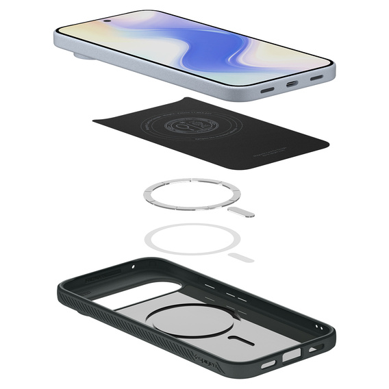 Puzdro Spigen Liquid Air MagSafe pre Google Pixel 10 Pro XL, Abyss Green