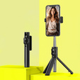Selfie tyč Coco P-04 s funkciou statívu a diaľkovým ovládaním Bluetooth, pre smartfóny so šírkou od 6,5 cm do 9,5 cm