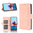 Klapkové puzdro pre Xiaomi Redmi Note 10 Pro, Card Slot, ružové