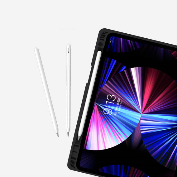 Puzdro + klávesnica iPad Air 10.9 4 2020 / 5 2022, Touchpad, čierne