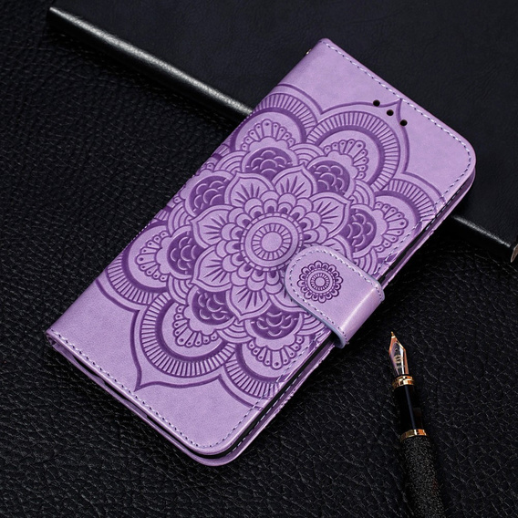 Klapkové puzdro pre Xiaomi Redmi Note 9s/ 9 Pro, Mandala Flower, fialové